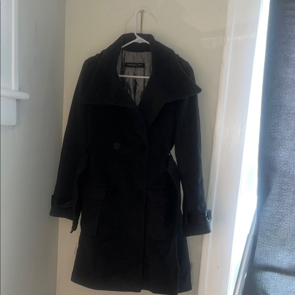 Mark New York Jackets & Blazers - Stylish Black Trench Coat for Women